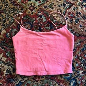 Pink tank top